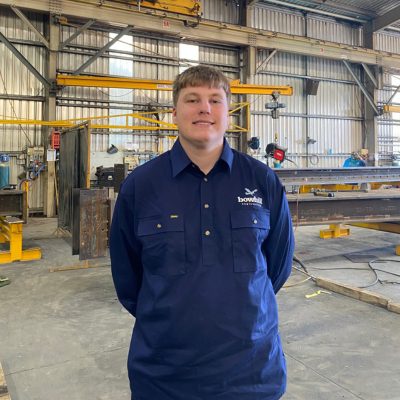 Noah 1st year Apprentice Metal Fabricator